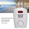 Outdoor Motion Sensor Alarm Anti Theft Remote Control Sound Light