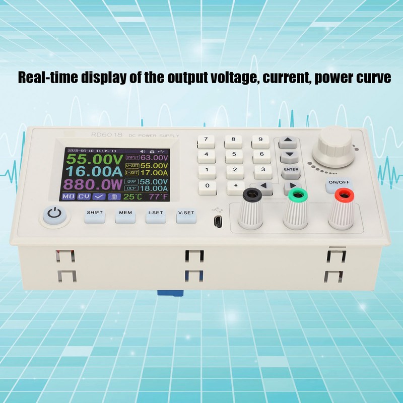 CNC DCDC Buck Module Buck Boost Power Supply Adjustable Adapter