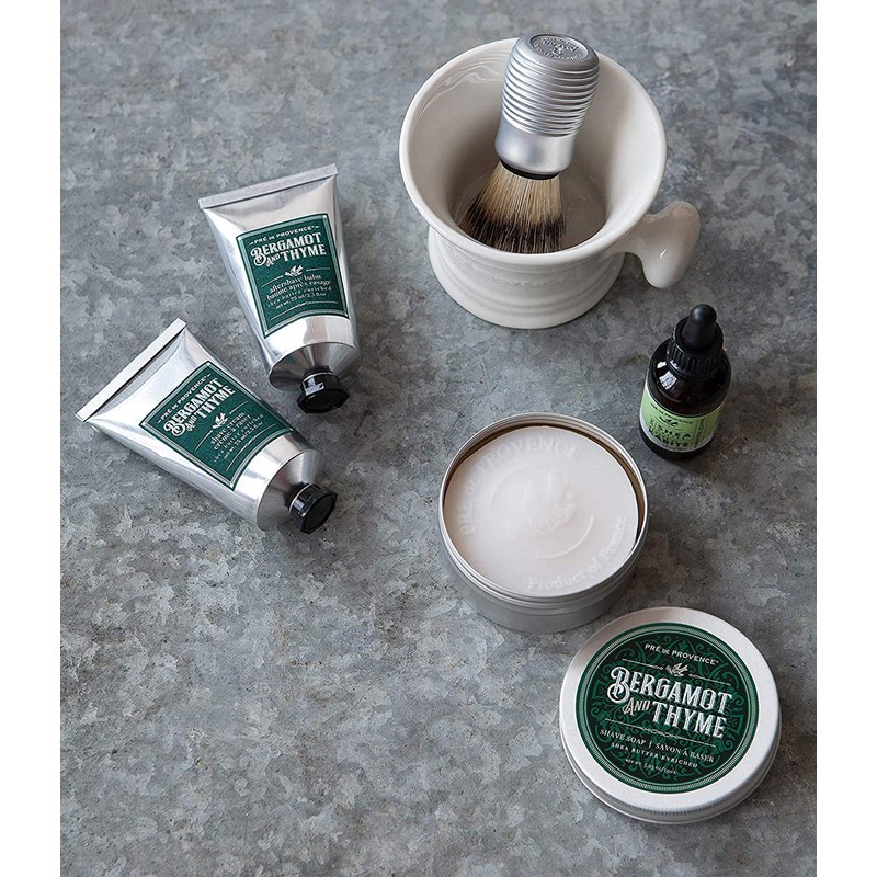 Pre de Provence Bergamot & Thyme Men's Fragrance Collection, Shave