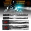 VOBOR Handlebar Grips Covers, 2pcs Motorcycle Universal Fit Synthetic Leather