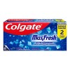 Pasta Dental Colgate Max Fresh Ultrafreeze Cool Mint 2x80 ml