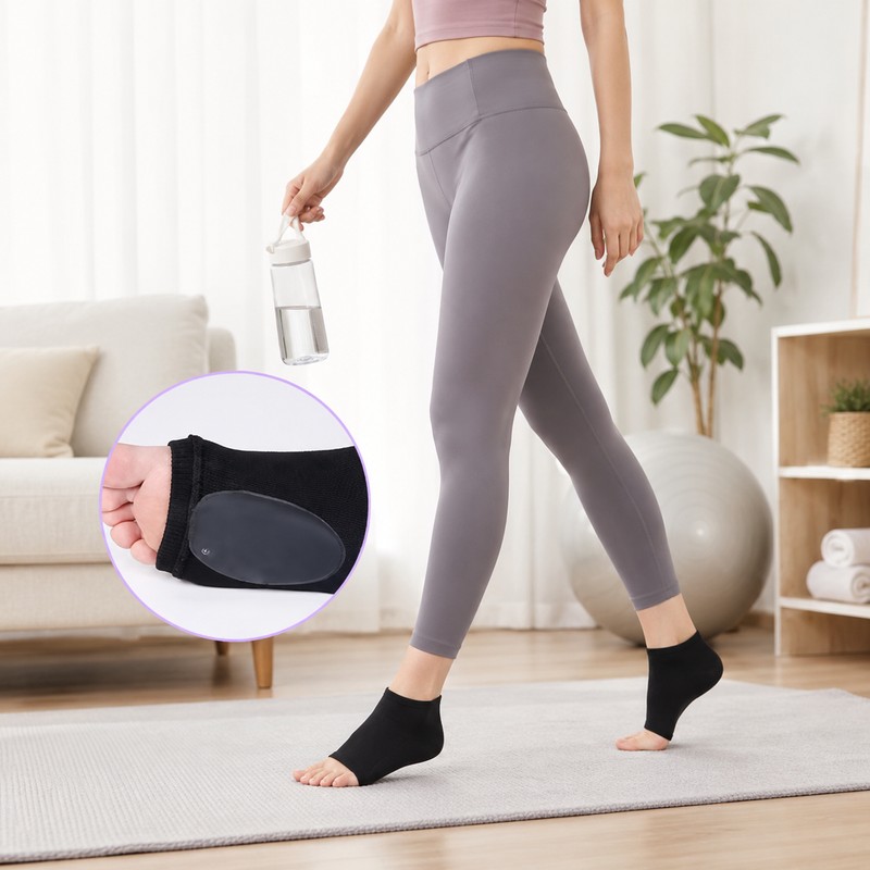 Arch Support Sleeves with Cushioned Gel Pads – Soft Elastic
