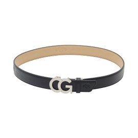 Callaway C25992101 Men's Continuous Classic Serration Belt (Stretchable) / Synthetic Leather Golf, 1010_Black