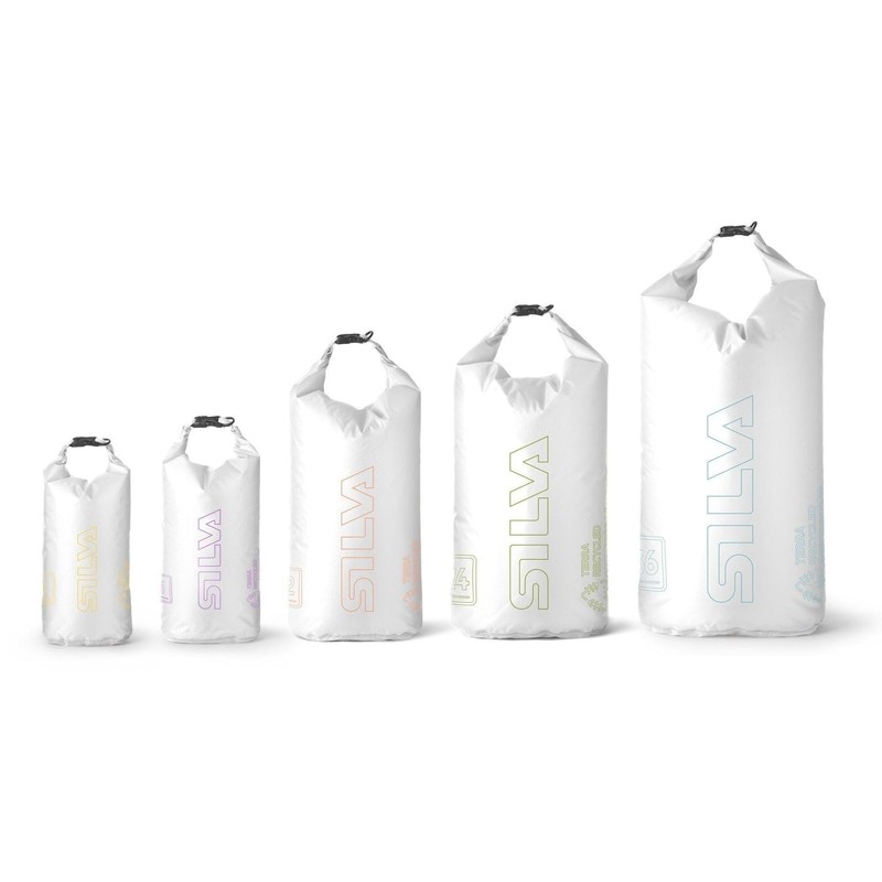 Silva Terra Dry Bag 12L Waterproof, Non-Dyed Bag, OS, Única,