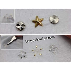 8mm SILVER 3/8" SPIRAL BEDAZZLER STUDS - 100 Pieces