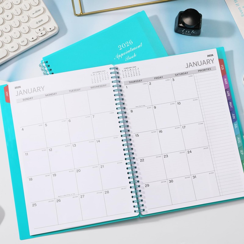 2026 Weekly Appointment Book & Planner - Daily Hourly Planner