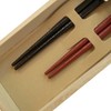 Couple Couple Chopsticks Zuiun Paulownia Box
