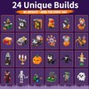 Calendario de Adviento Halloween 2026 set de bloques de 24