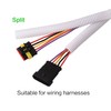 Alex Tech 25ft - 1/4 inch Split Wire Loom Tubing