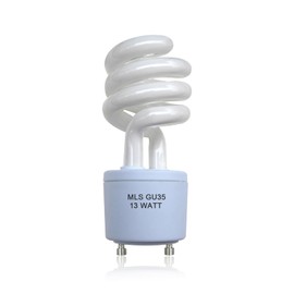 Valoisa MLS13 GU35 13W Fluorescent Light Bulbs,Replacement for Panasonic VQL5 Exhaust Vents,Ceiling Bath Fans,13 Watt GU35 Light Bulb 3500K