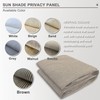 Alion Home Sun Shade Panel Privacy Screen with Grommets on