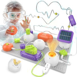 Science Kits for Kids - STEM Kits for Kids, Electronics Exploration Kit, Over 150 Projects, 14 Circuit Parts, STEM Educational Toy Gifts for Kids Boys Girls Ages 3 4 5 6 7 8 9 10 11 12