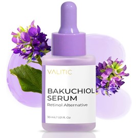 VALITIC Bakuchiol Serum - Suero facial alternativo al retinol, 1 fl oz