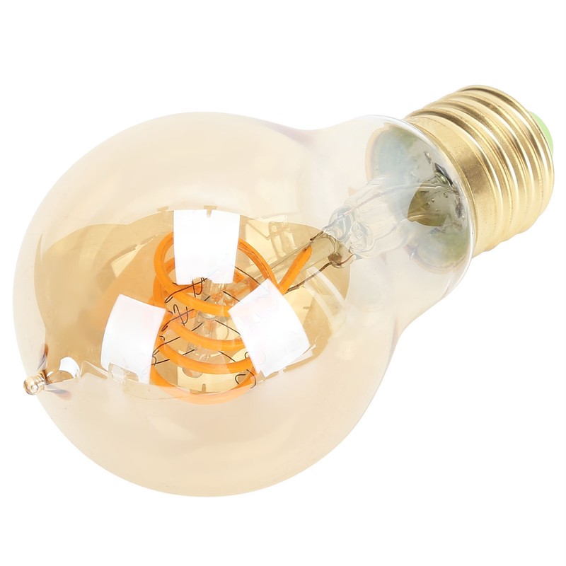 A60 Antique Bulb E27 Base Dimmable LED Filament Bulb 4W