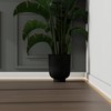Briwooody 6 Pcs Baseboard Molding with LED Duct 2.6FT/0.8M White