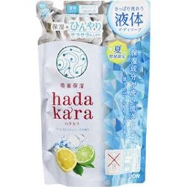 Lion Hadakara Body Soap Cool Fresh Refill