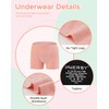 INNERSY Girls Period Underwear Cotton Boyshorts for Teen Aged 8-16