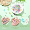 UR URLIFEHALL 60 Pcs 6 Colours Mini Chicken Figures Glow