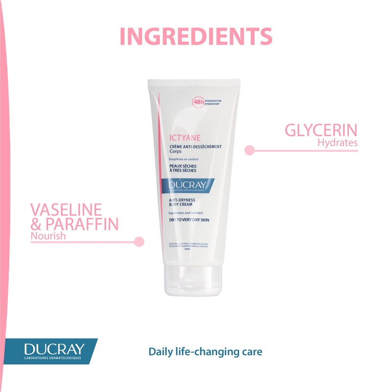 Ducray Ducray Ictyane Cream Emoliente 200 ml 1 Unidad 200