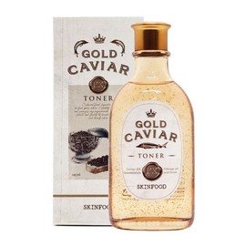 Skinfood Gold Caviar EX Toner 145ml / 스킨푸드 골드 캐비어 이엑스 토너145ml