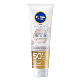 Protector Solar Facial NIVEA SUN Control De Manchas Luminous 630° Con Thiamidol Fps50+ 40Ml, con ácido hialurónico
