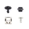 Screws/Clips Underbody Underrun Protection Screw Mounting Clip Black