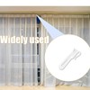 Adjustable Pinch Pleat Curtain Hooks Curtain Clips Plastic 50 Pieces