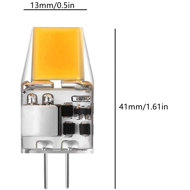 G4 LED Bulb 5W COB 45W Replacement AC/DC 12V Daylight