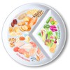 j&m Your Plate: Divided Portion Control Diet Plate for Adults