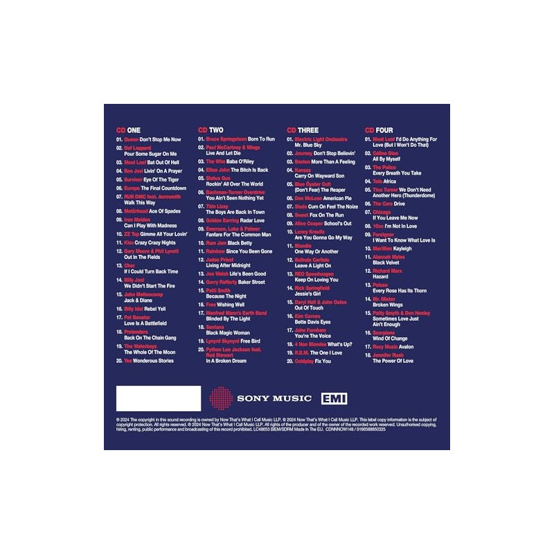 NOW That's What I Call Rock Anthems