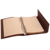A5 Vintage Leather Notebook Travel Journal Diary Refillable Binder Notebook