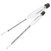Alipis 2 Sets Glass Milk Lactometer and Sugar Hydrometer Measuring