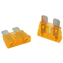 SeKi Standard ATO Blade Fuse 5A Light Brown; Car Fuse 19 mm Blade Fuse 32 V/DC Boat Caravan Pack of 5