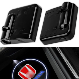 Lixaocen 2 Pcs Wireless Car Door Logo Light, LED Car Door Courtesy Welcome Projector Light Ghost Shadow Lights, Fit H0.n.da Red