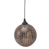 5.9in Solar Lantern Garden Garden LED Solar Hanging Lights Round