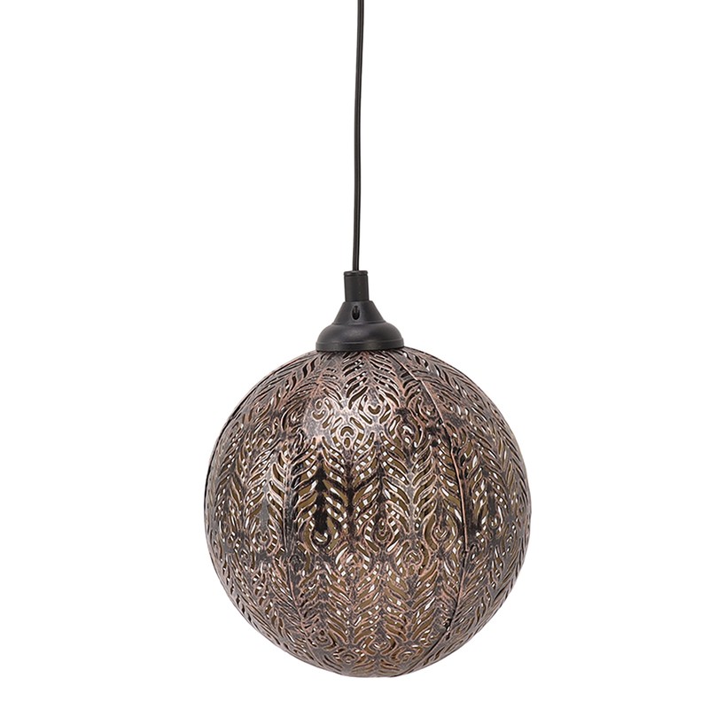 5.9in Solar Lantern Garden Garden LED Solar Hanging Lights Round