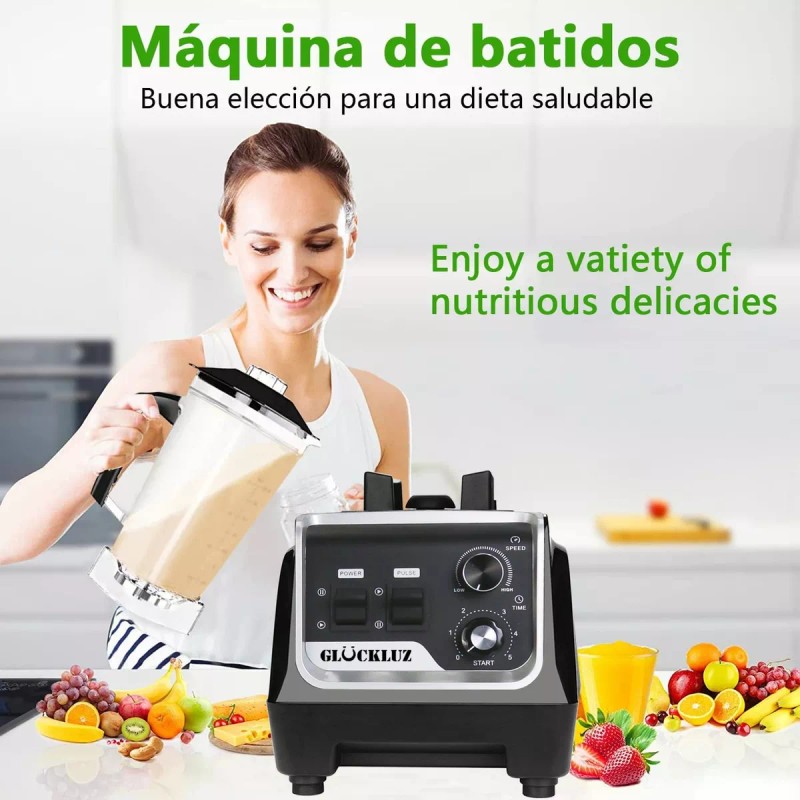 Moñinar Licuadora Profesional Uso Rudo,blender Para Hielo,1800w 2l