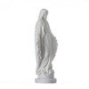 BeautifulGreekStatues Virgin Mary Statue Alabaster 6.8"