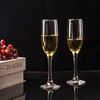 YARYOUNG Champagne Flute Glasses Set of 12, 6 Oz Classic