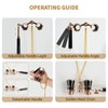 BOSTRON Opera Glasses 3X25 with Adjustable Handle & Chain,BK9 Optical