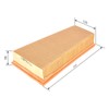 Bosch 1457433543 Air-Filter Insert