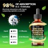 MILIVOL 10in1 Magnesium L-Threonate Liquid Drops with Magnesium Glycinate Ash...