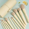 Vynestra Makeup Brushes Buttery Blends 12 Travel Face& Eye Makeup