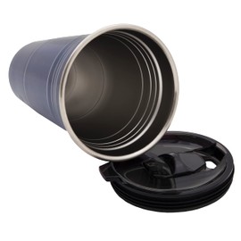 Wyld Gear Wyld Cup - Stainless Steel, Vacuum Insulated Tumbler Party Cup with Lid - 24oz Navy