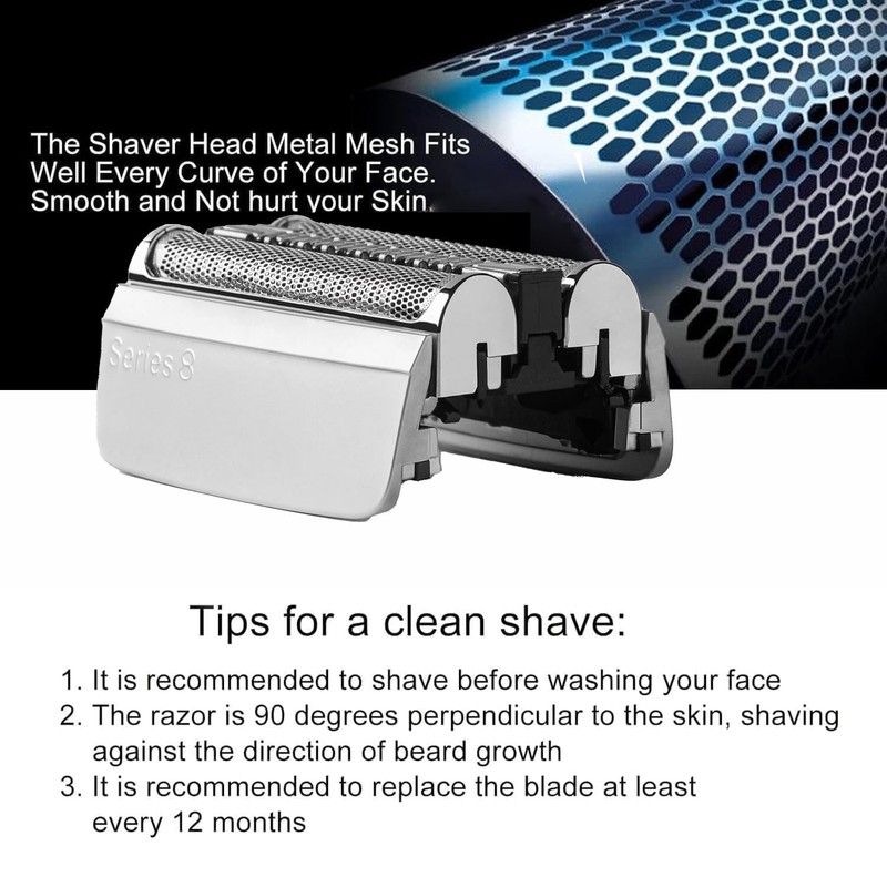 83M Replacement Shaver Head Compatible with Braun Series 8 Electric
