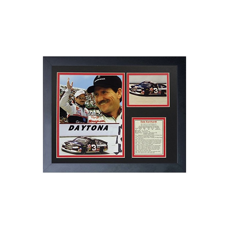 Legends Never Die "Dale Earnhardt Sr. Commemorative" Framed Photo Collage,