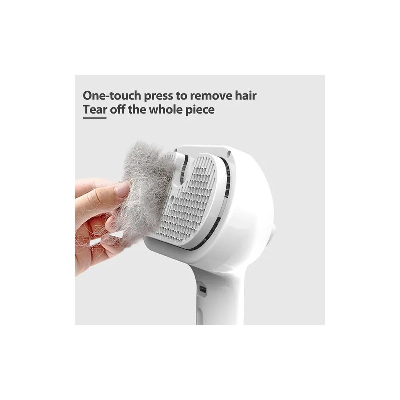 Cepillo Para Gatos De Pelo Largo Y Corto Con Vapor