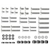 Mounting Dream TV Mounting Hardware TV Mount Screws Kit Comes with M4, M5, M6, M8 TV Mount Screws, Includes Spacers and Washers, Fits Any TVs Up to 82 Inch, Works with Any TV Wall Mount MD5754