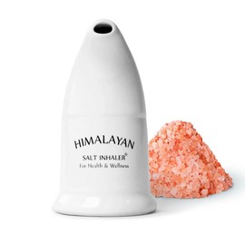 Bulk Himalayan Salt Inhaler Pipes + 125g Pink Rock Coarse Salt Clean Air Breathe