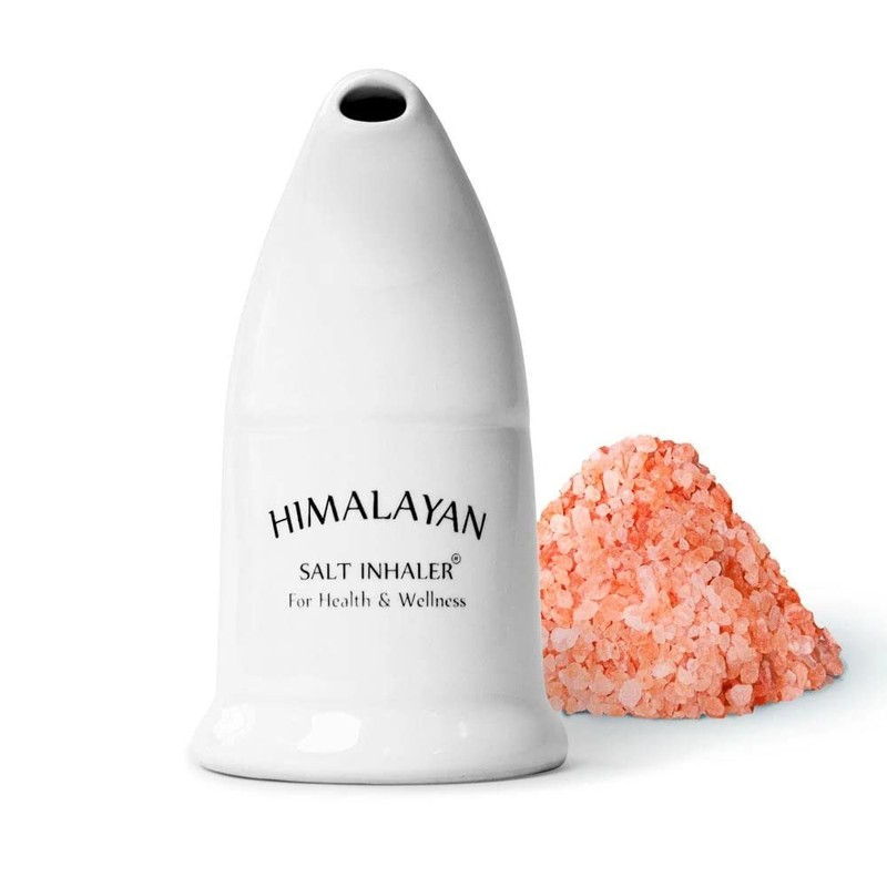 Bulk Himalayan Salt Inhaler Pipes + 125g Pink Rock Coarse